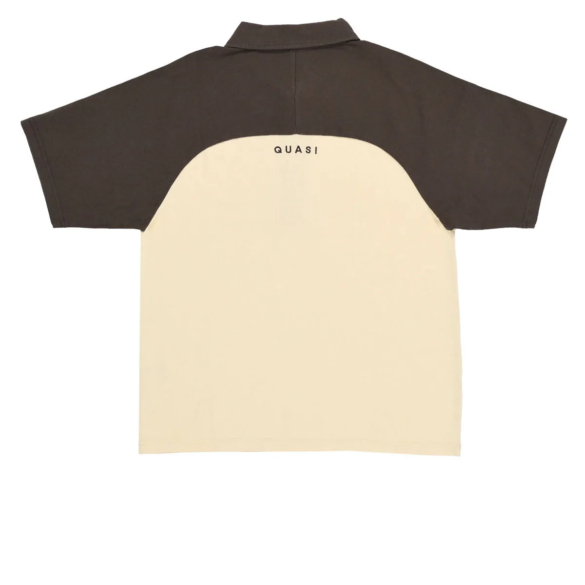 Ethical production Mountain Escape Quasi Leslie Raglan Polo Shirt - Earth