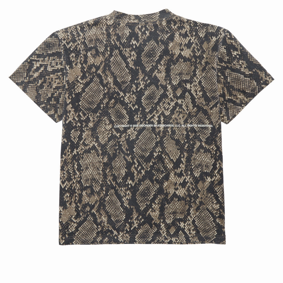 Layering Options Weekend Ready Disorder Snake Logo T-Shirt - Green