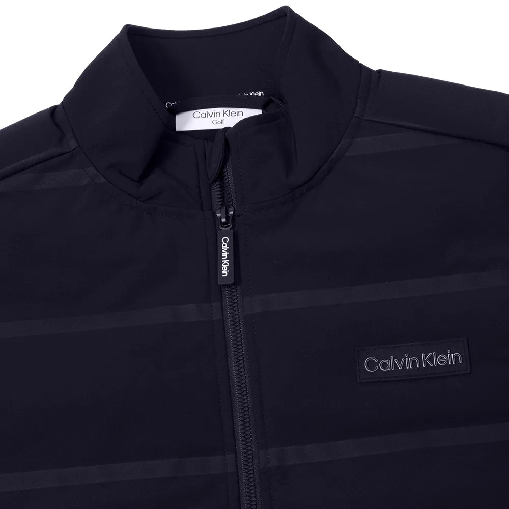 Calvin Klein Houston Hybrid Full Zip Gilet - Navy Multi Pocket Design