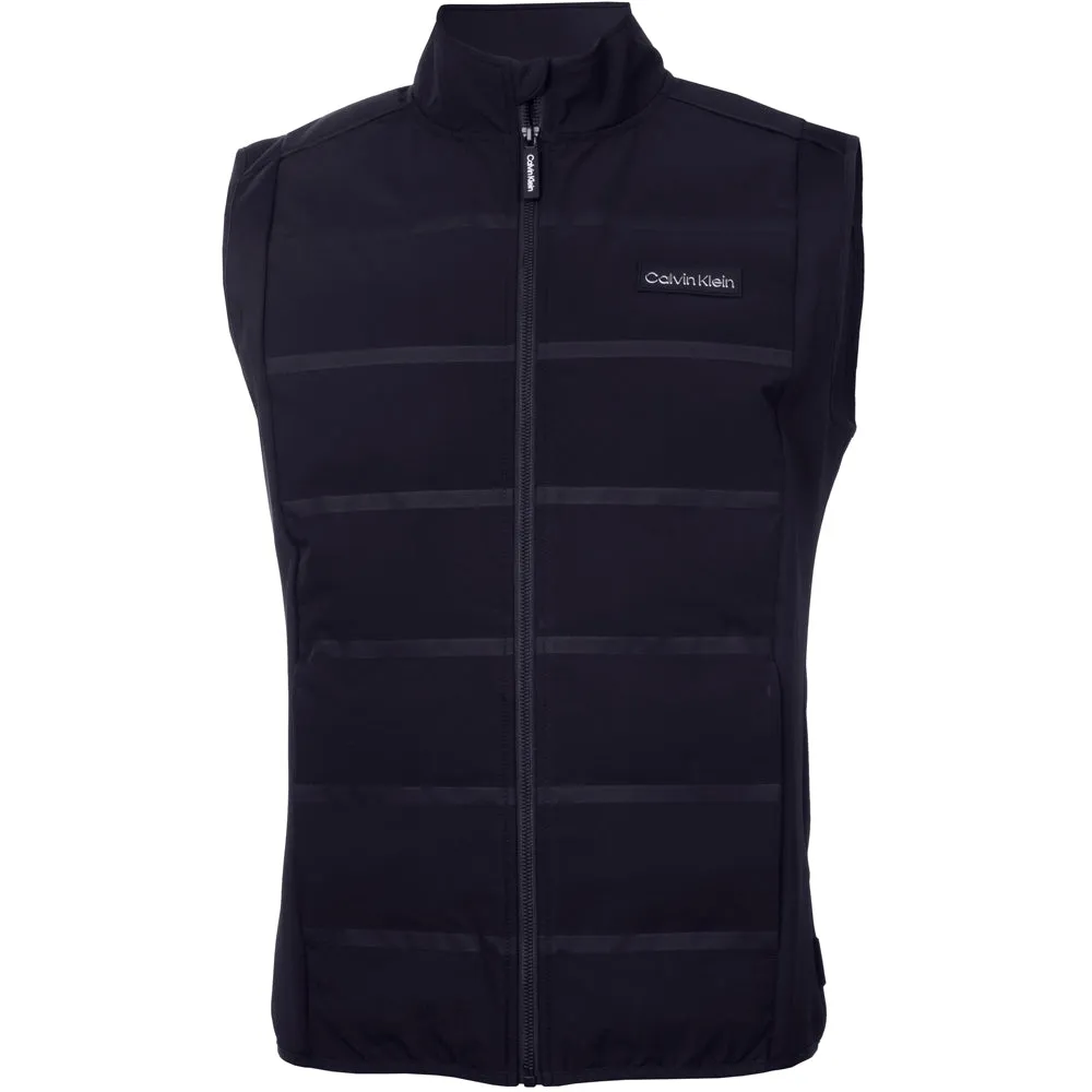 instruction Calvin Klein Houston Hybrid Full Zip Gilet - Navy