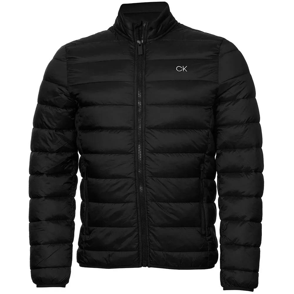 Calvin Klein Conductor Padded Jacket - Black Smooth Glide Fasteners Non Irritating Seams
