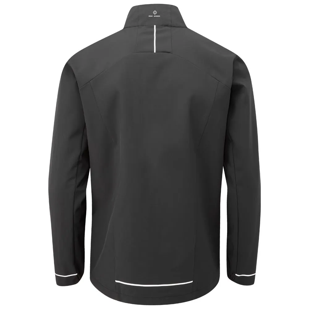 Oscar Jacobson Rowland Wind Jacket - Black DurableStitching