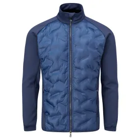 Magnetic Fasteners Oscar Jacobson Rushton Hybrid Jacket - Navy
