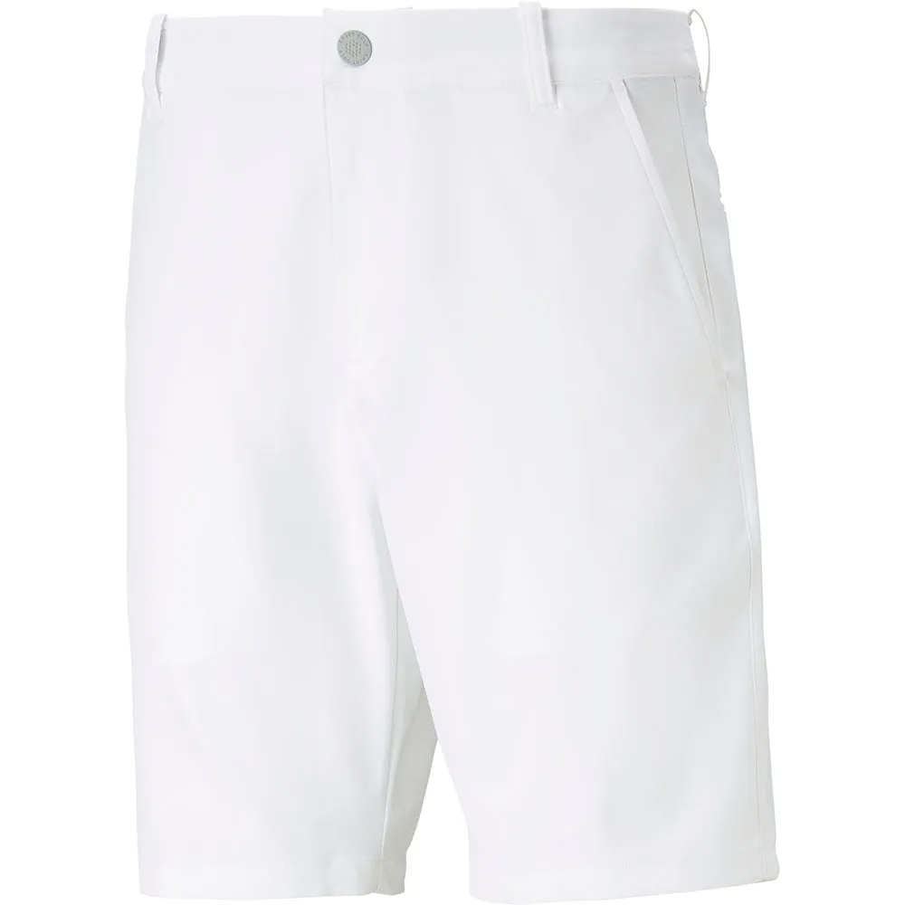 Puma Dealer 8" Shorts - White Glow skiing gear Fair trade