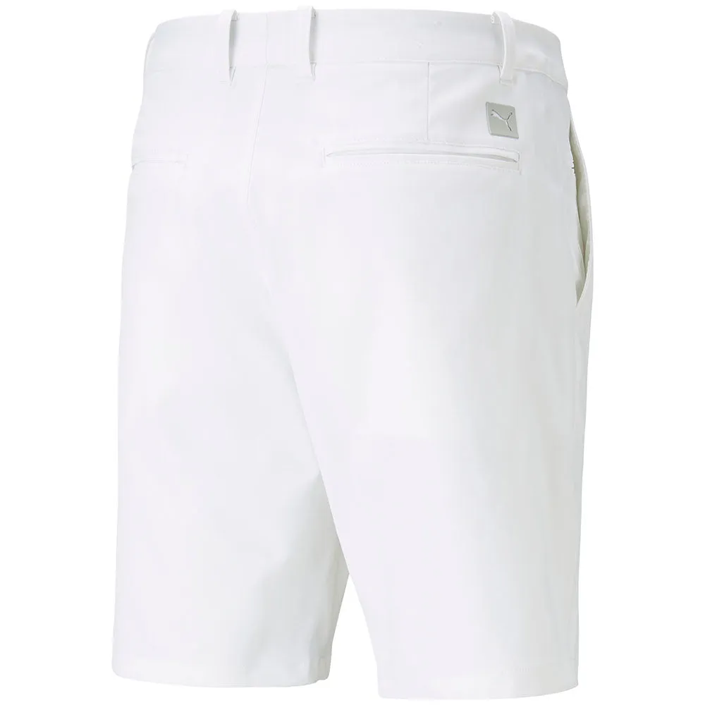 Puma Dealer 8" Shorts - White Glow Travel Comfort