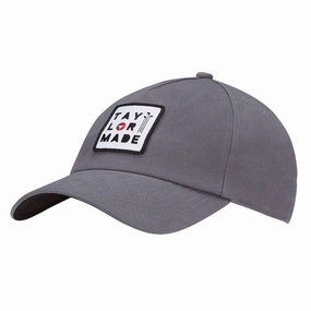 Wrinkle Resistant TaylorMade Lifestyle 5 Panel Cap - Grey