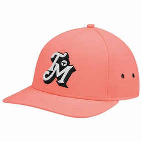 TaylorMade Metal Eyelet Cap - Coral Low Key Look Clean Accent