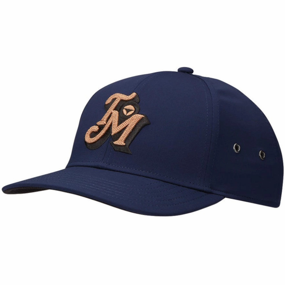 Sleek Detail TaylorMade Metal Eyelet Cap - Navy