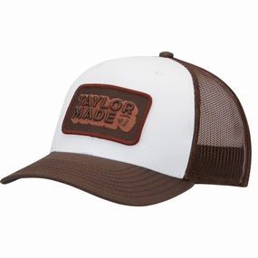 Outdoor Day TaylorMade Retro Trucker Cap - Brown/White