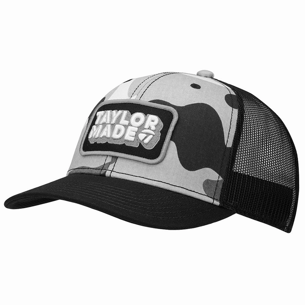Street Moment Summer Style TaylorMade Retro Trucker Cap - Grey Camo