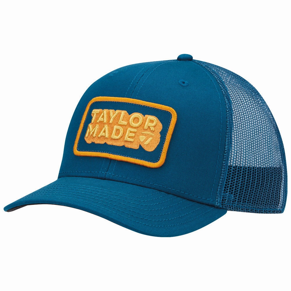 TaylorMade Retro Trucker Cap - Indigo Active Fit Effortlessly Stylish