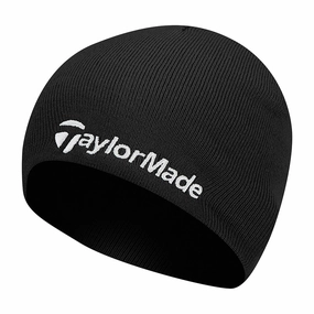 TaylorMade Reversible Winter Beanie - Black Wind Friendly