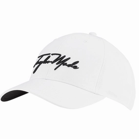 Boutique Style TaylorMade Script Seeker Cap - White