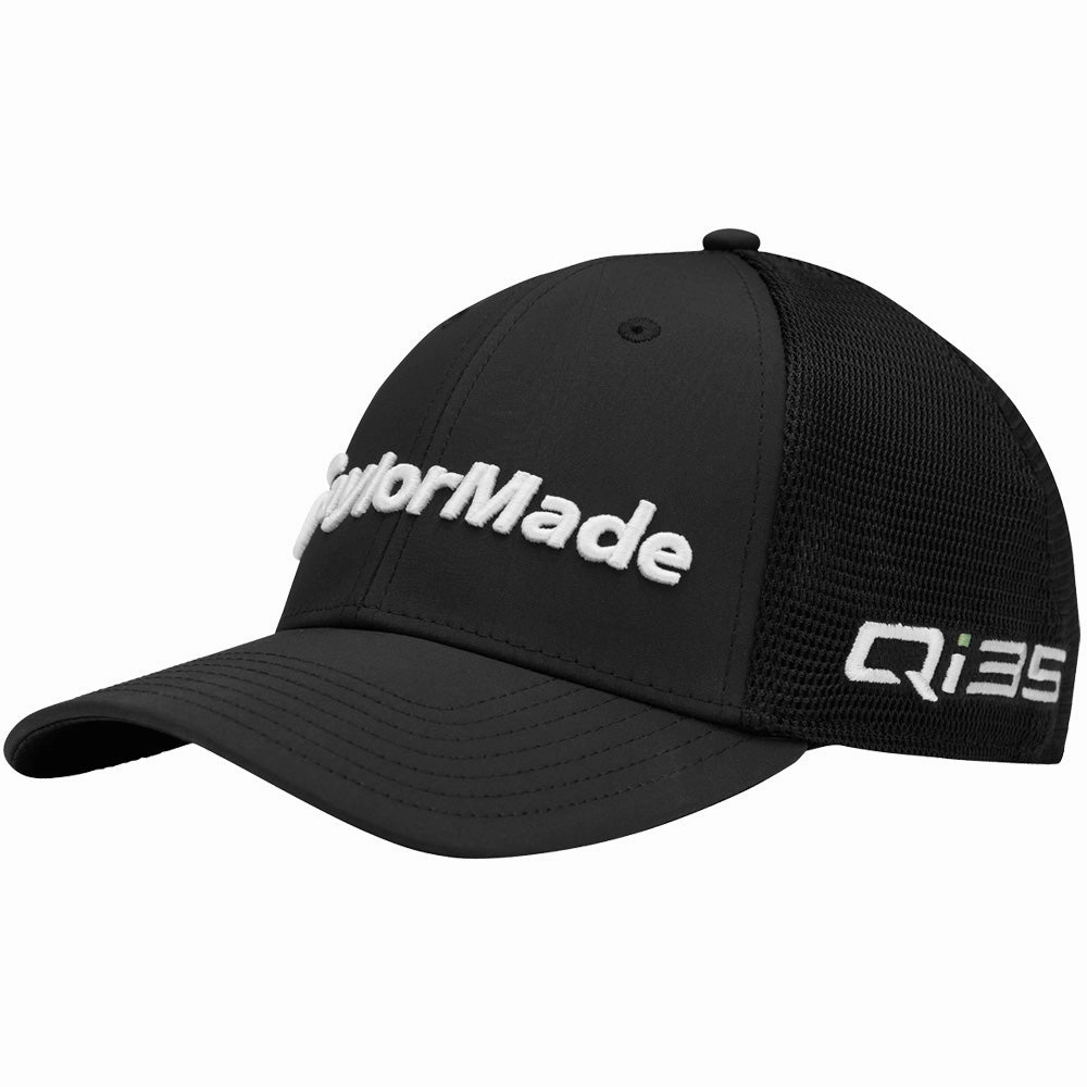 All Season TaylorMade Tour Cage Cap - Black