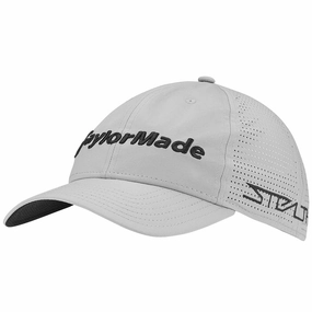 TaylorMade Tour LiteTech Cap - Grey Casual Sunday Heritage Style