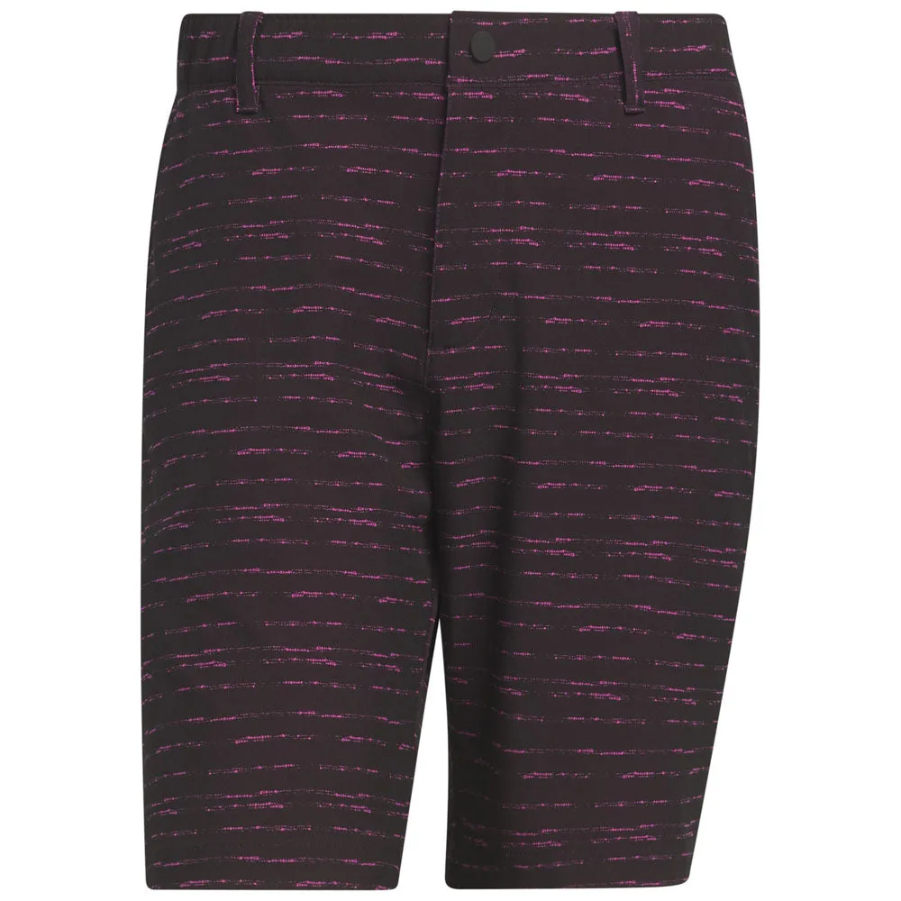 Neutral Tones Home Style adidas Textured Shorts - Black/Lucid Fuchsia