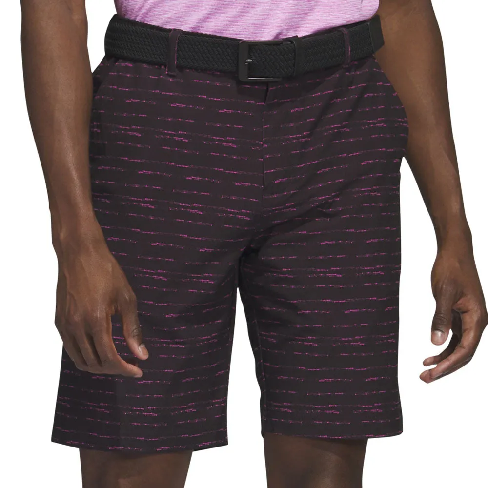 adidas Textured Shorts - Black/Lucid Fuchsia Non Slip Inner Grip