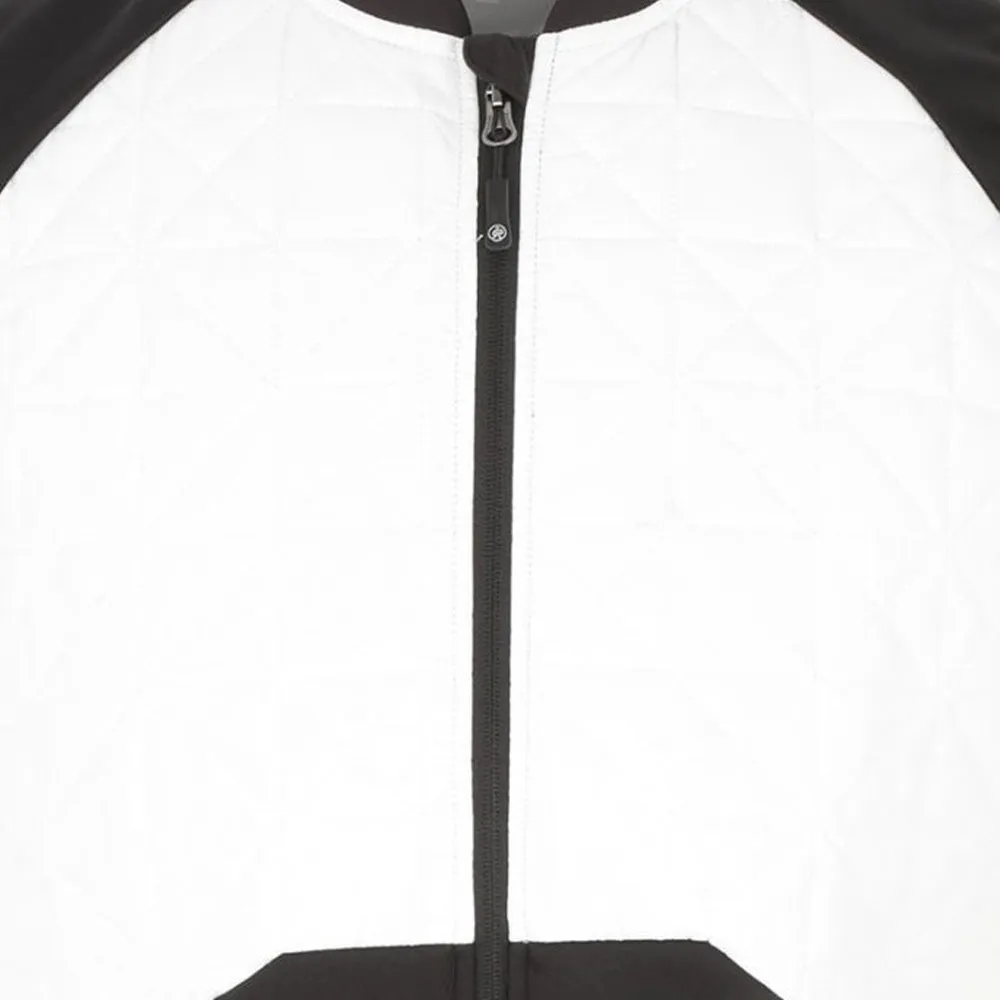 ProQuip Therma-Bora Quilt Gilet - Black/White Water Resistant Material