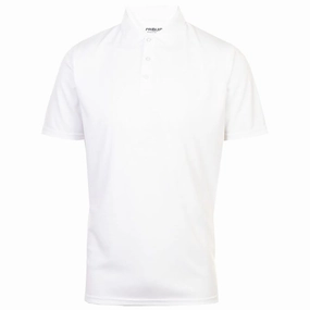 ProQuip Performance Pique Polo Shirt - White thermal Anti Bacterial Treatment