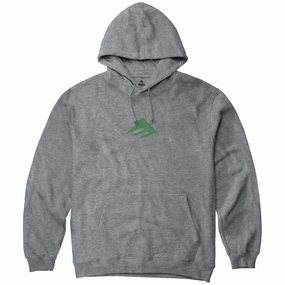 Non Restrictive Cuffs Emerica Triangle Hoodie - Grey/Heather