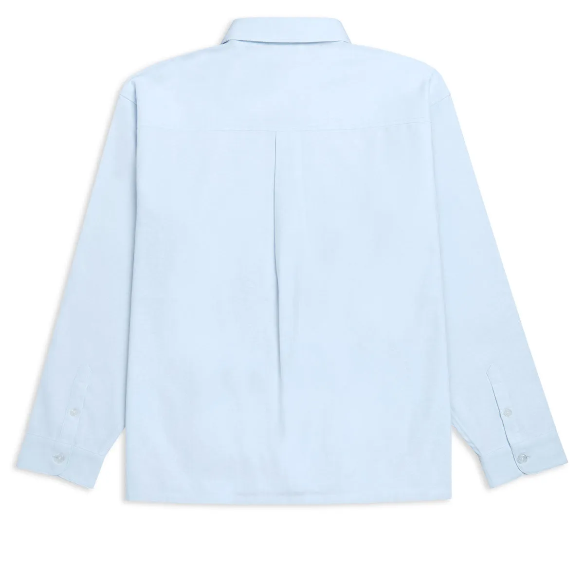 Long Sleeve CCS Box Oxford Shirt - Blue