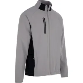 Heat Sealed Zippers Autumn Ready ProQuip Gents Pro Tech Long Sleeve Wind Jacket - Grey/Black