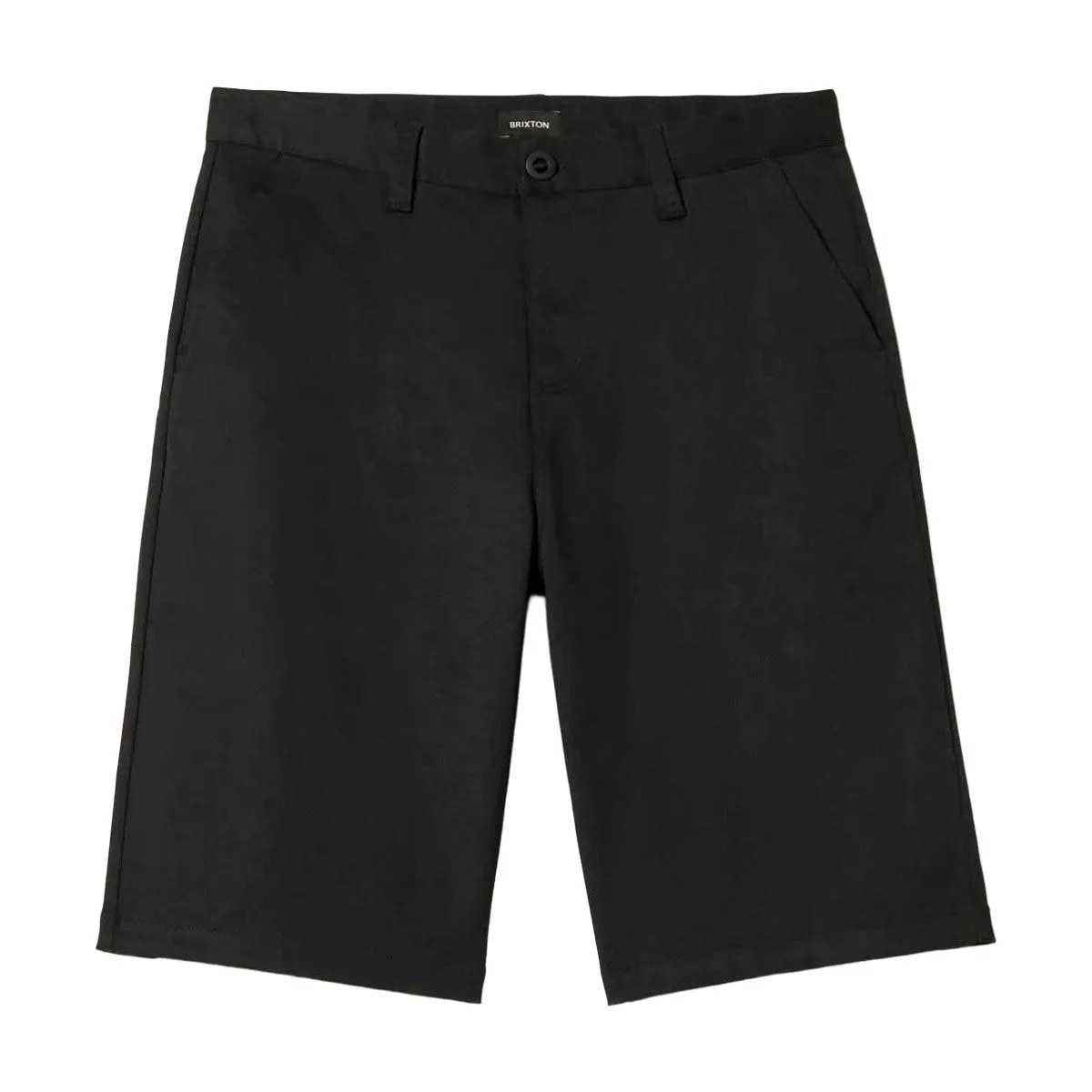 Brixton Choice Chino Baggy Shorts - Black Stable Shape RegularFit