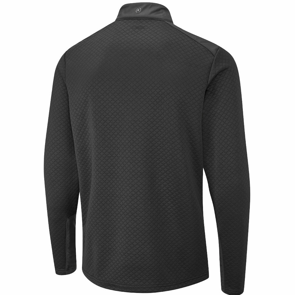 Ping Marshall 1/2 Zip Pullover - Black Lounge Comfort Lightweight Design