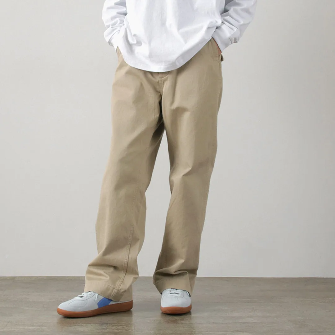 THE BLUEST OVERALLS / Chino Pants Go Out Style Minimalist Styling