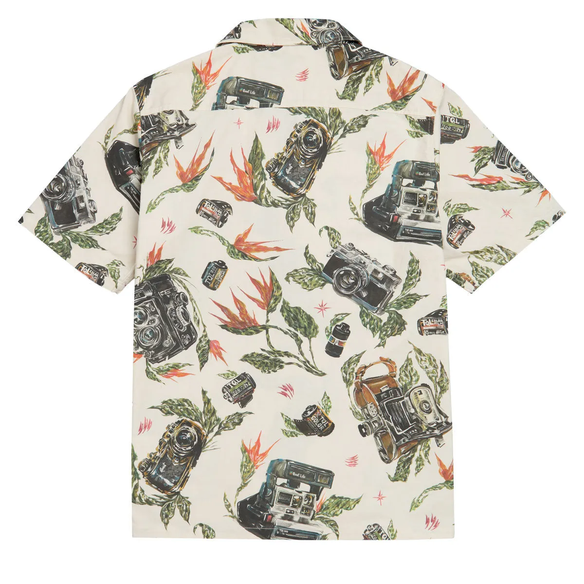 The Quiet Life Swanski Button Down Shirt - Tan Timeless Piece Gym Wear