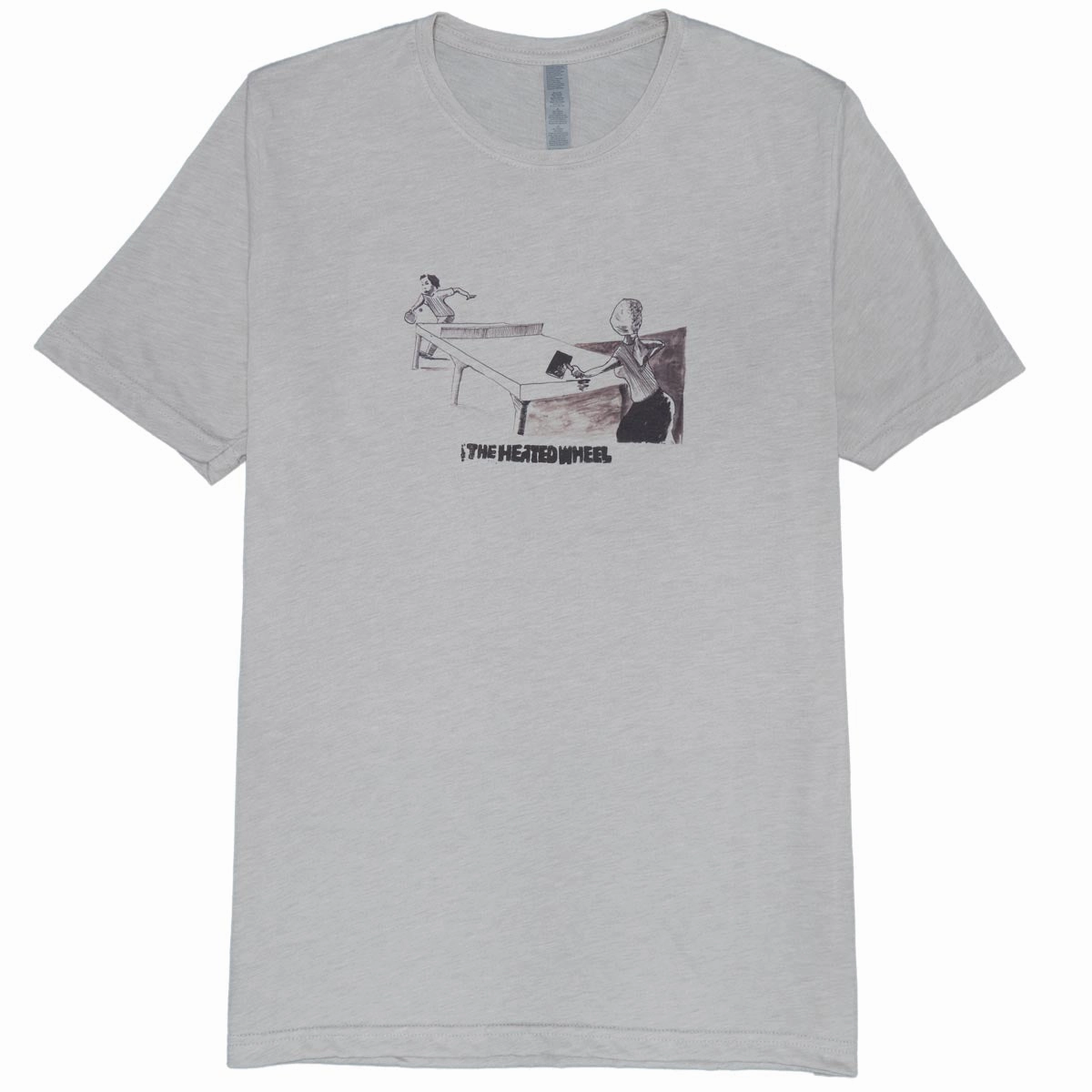 Cool Vibes Versatile Look The Heated Wheel Paddleball T-Shirt - Cream