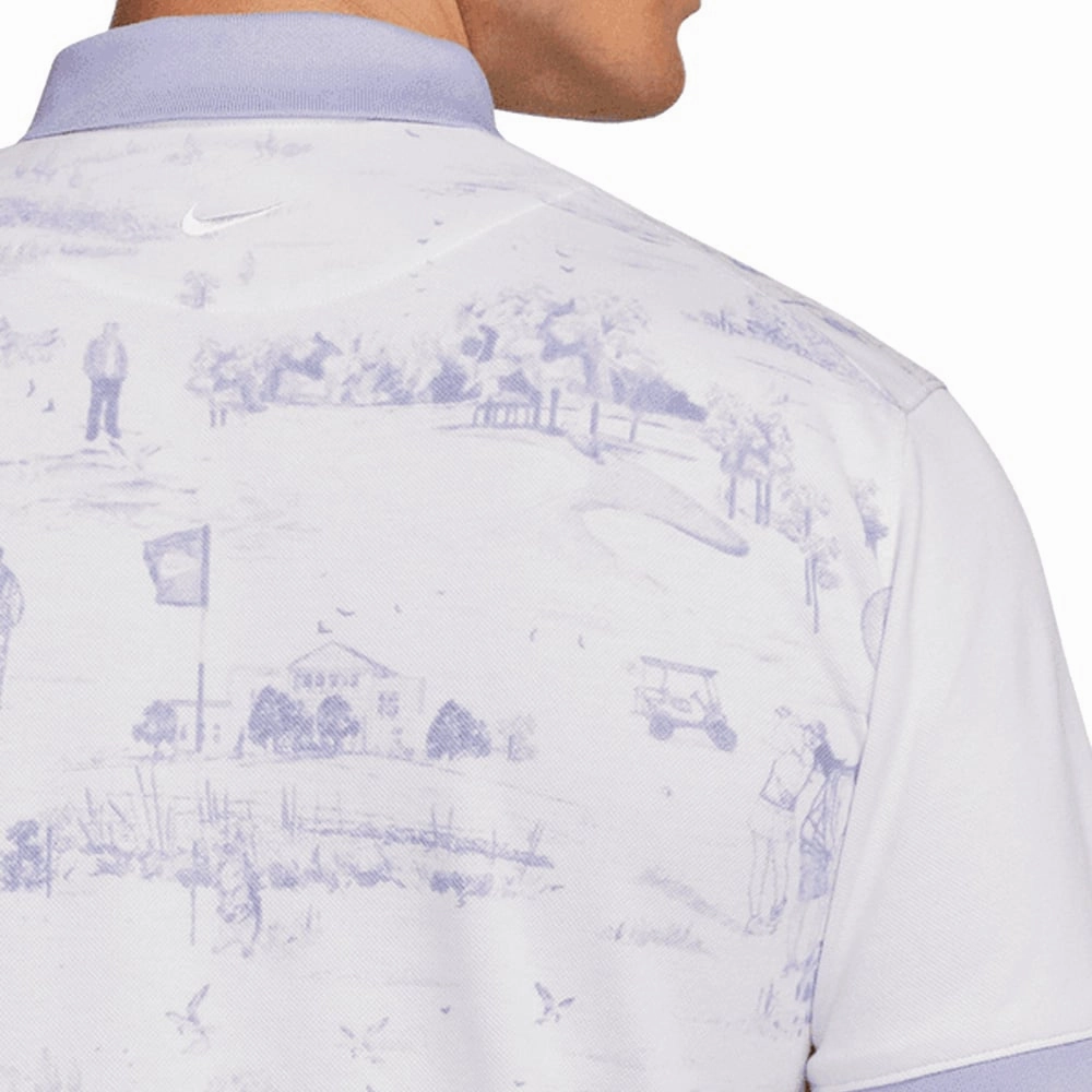 The Nike Slim Polo Shirt - Barely Grape/Light Thistle ComfortFirst Cozy and Fashionable