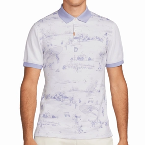 Universal Silhouette The Nike Slim Polo Shirt - Barely Grape/Light Thistle