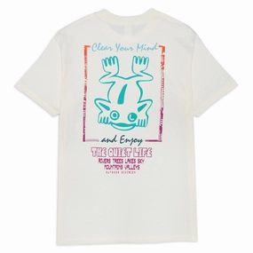 The Quiet Life Outdoor Division T-Shirt - Cream Top Rated Scoop neck