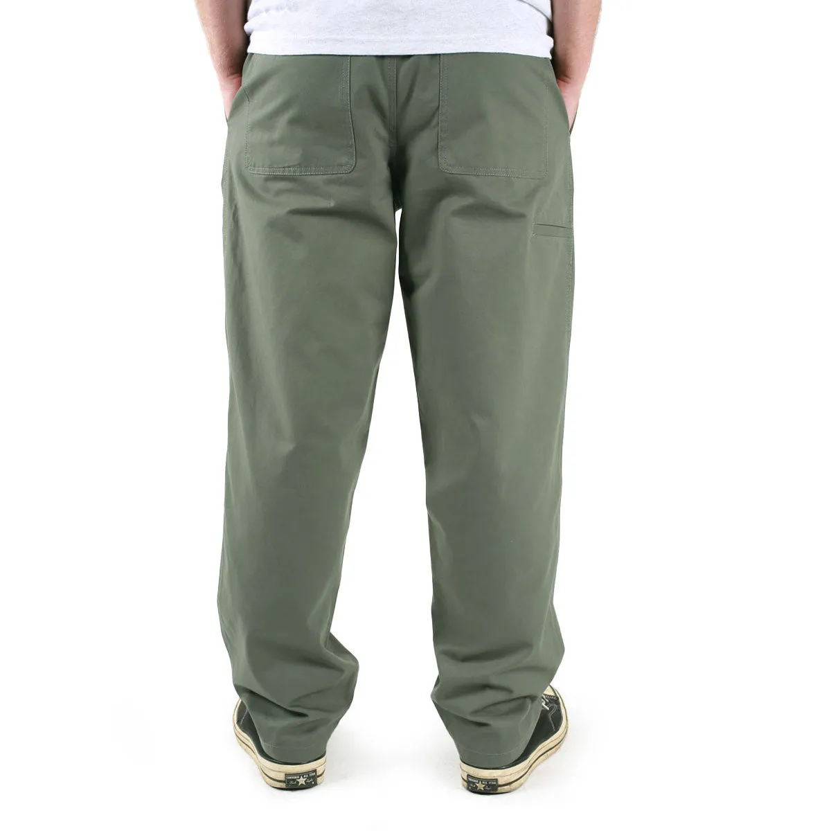 Theories Stamp Lounge Pants - Dark Moss Carbon Infused Fabric