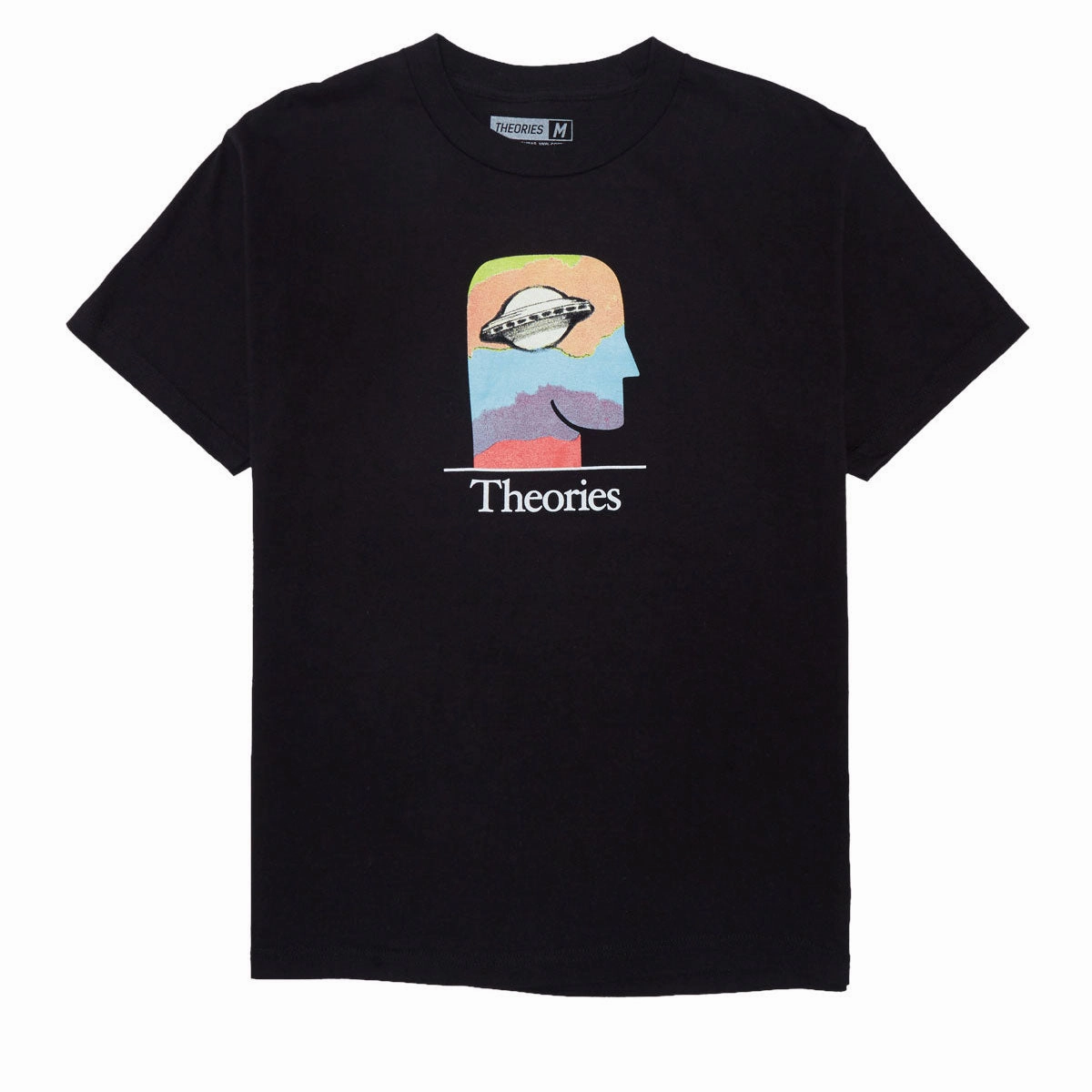 Classic Design Chic Fashion Theories Modern Myth T-Shirt - Black