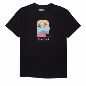 Classic Design Chic Fashion Theories Modern Myth T-Shirt - Black