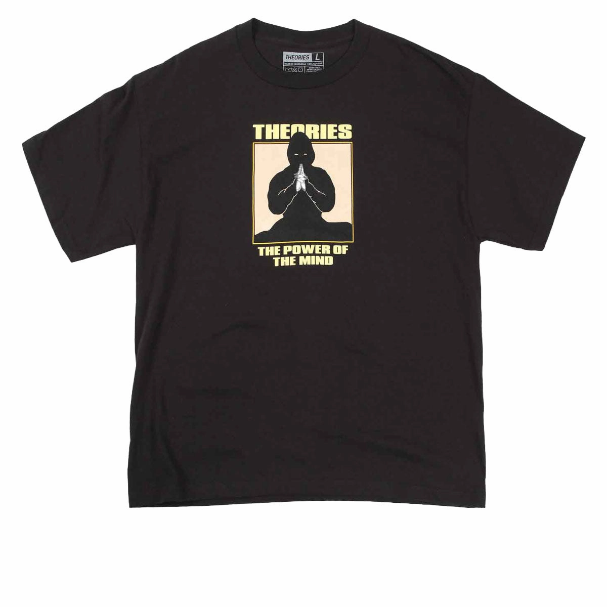 Theories Power Of The Mind T-Shirt - Black Seasonal Staple Minimalist fashion