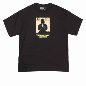 Theories Power Of The Mind T-Shirt - Black Seasonal Staple Minimalist fashion