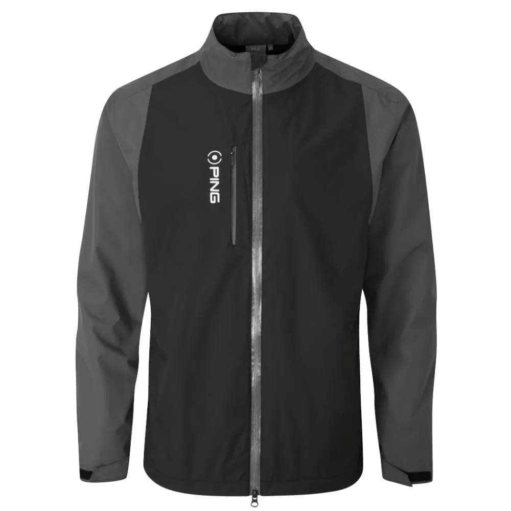 Ping SensorDry Pro Waterproof Jacket - Black/Asphalt Hypoallergenic Padding