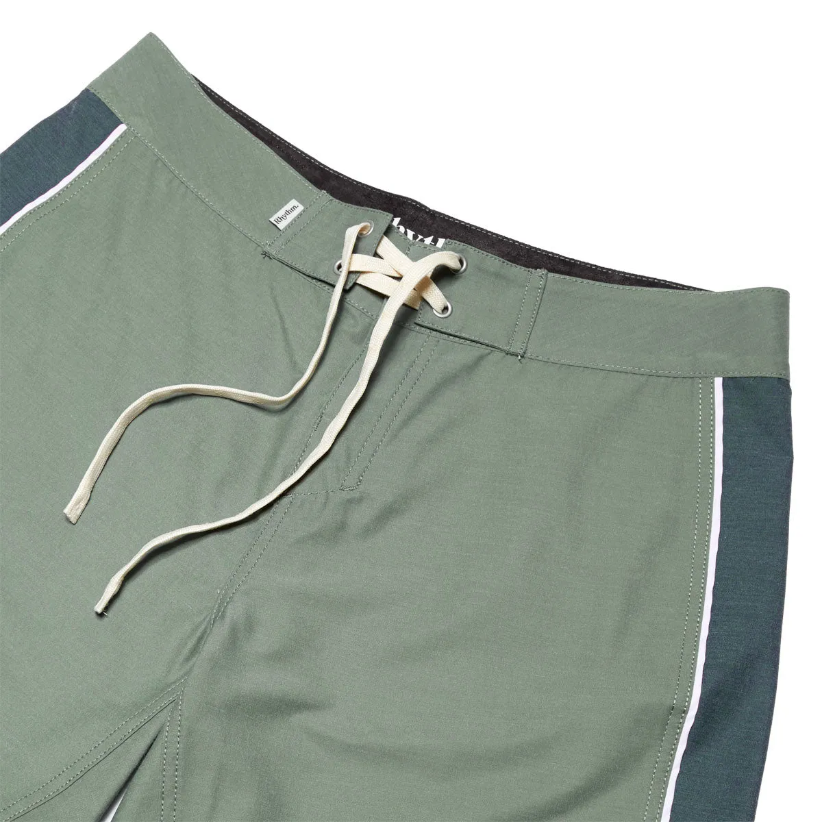 Rhythm Core 2.0 Boardshorts - Olive Stretch Support Fit