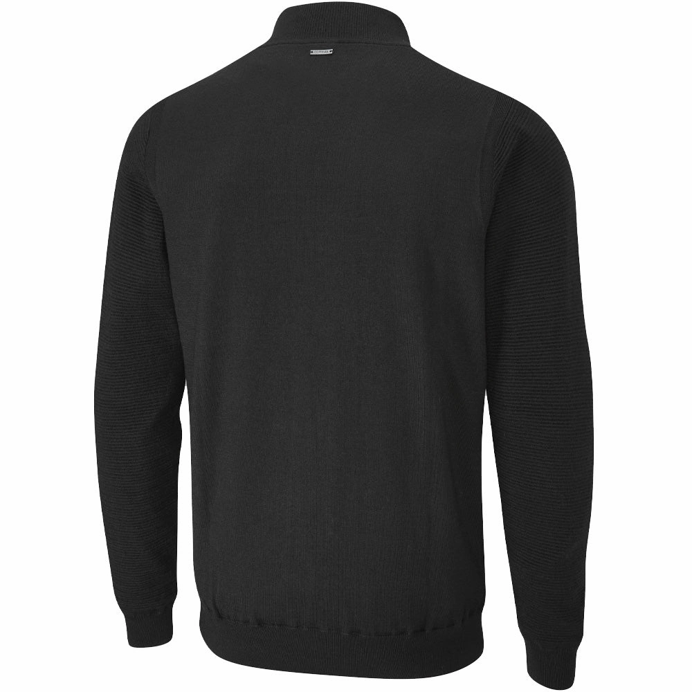 Travel Relaxed Urban Wear Ping Croy 1/2 Zip Pullover - Black