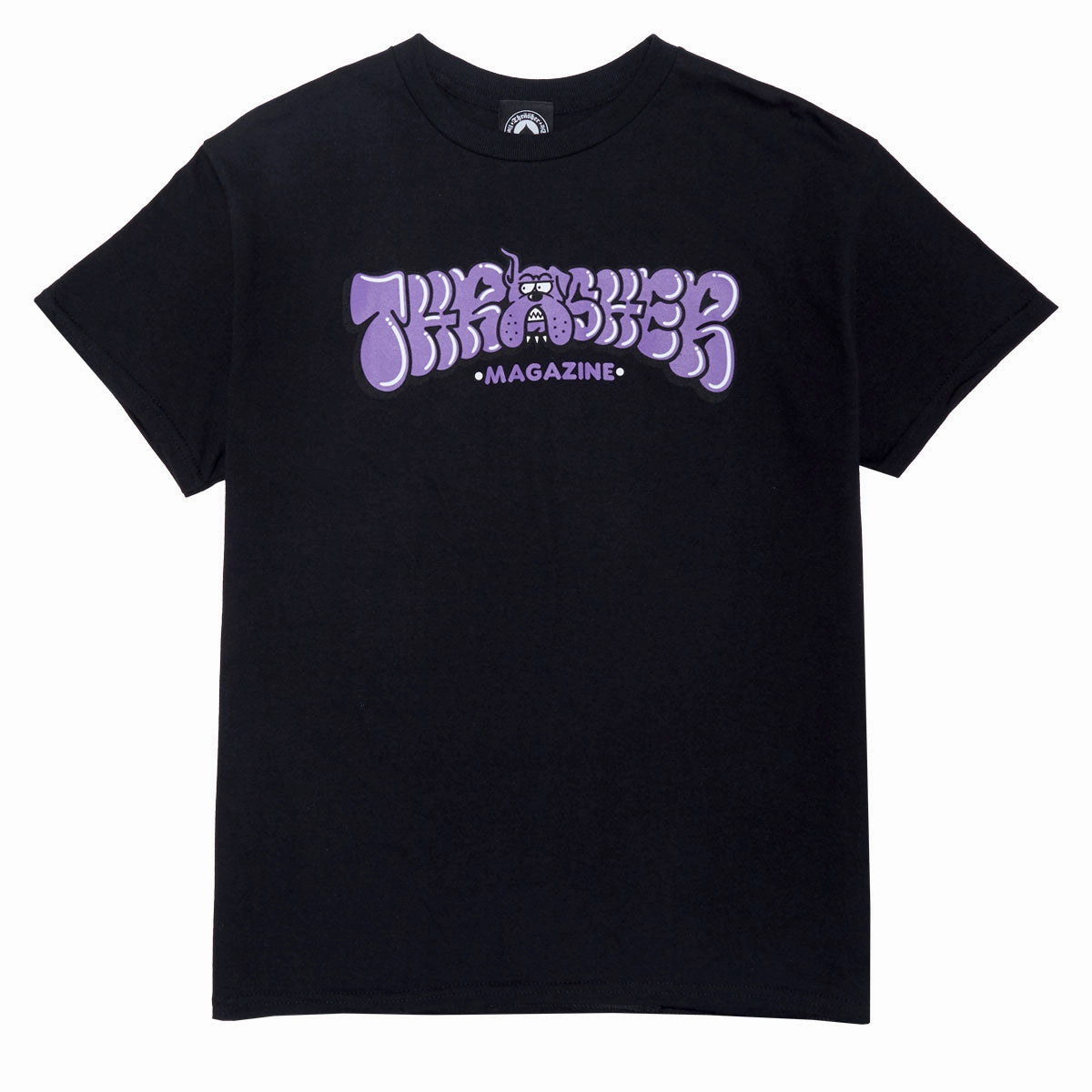 Thrasher Bully T-Shirt - Black monochromatic