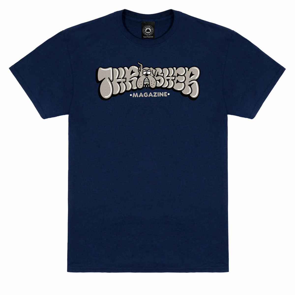 Thrasher Bully T-Shirt - Navy Street Fashion