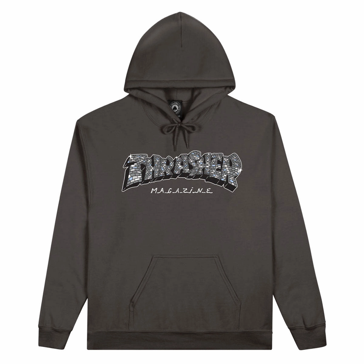 Thrasher Disco By Spanky Hoodie - Charcoal Street Trend