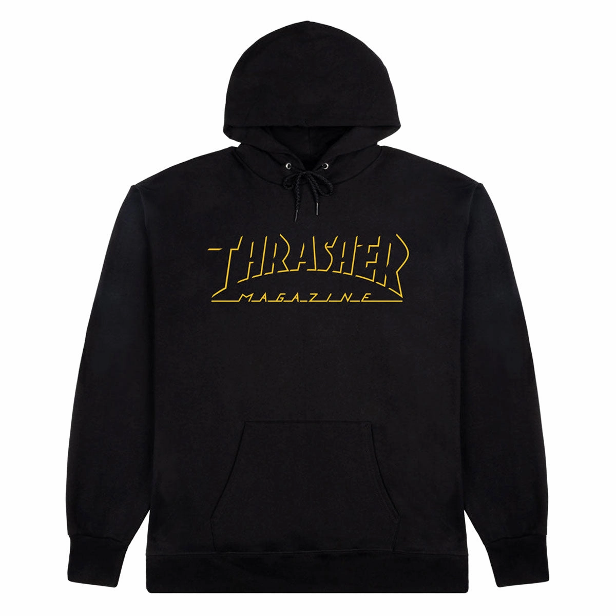 Barbecue wear Thrasher Shadow Mag Logo Hoodie - Black