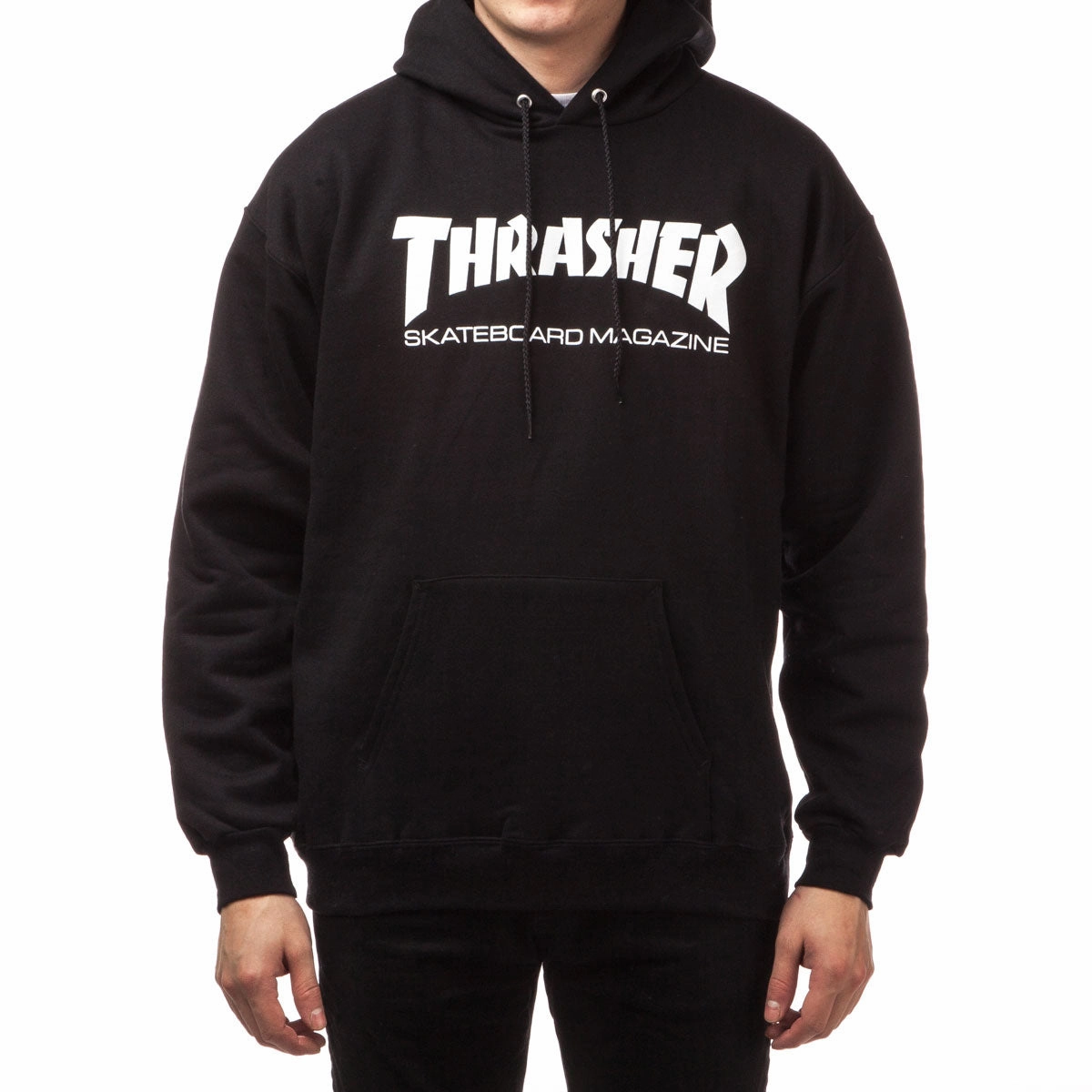 Thrasher Skate Mag Hoodie - Black Street Night