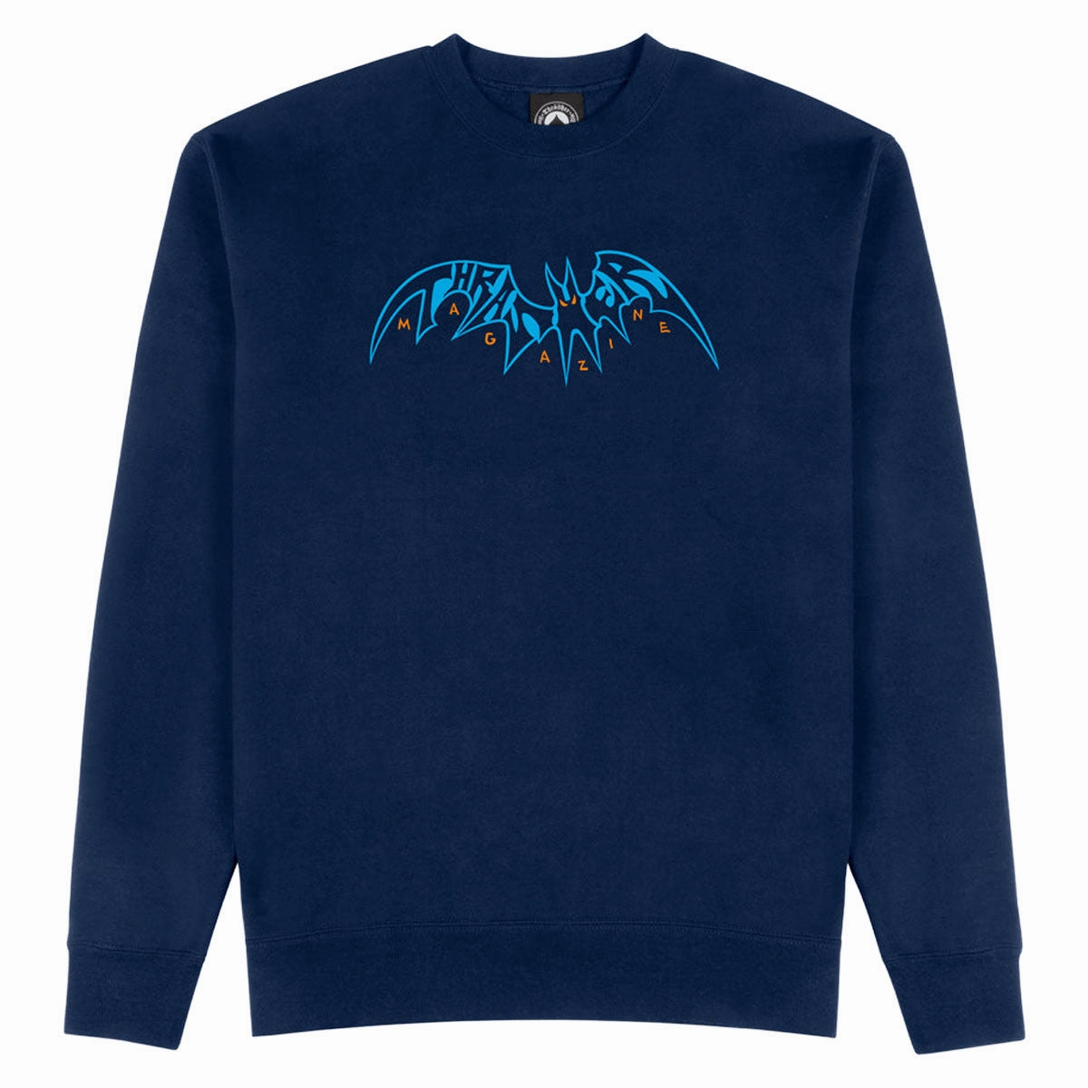 Tennis wear Smart Casual Thrasher Sky Rat By Neckface Sweatshirt - Navy