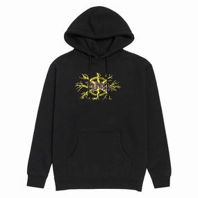 All Weather Outfit microfiber Thunder No Mercy Hoodie - Black/Multi