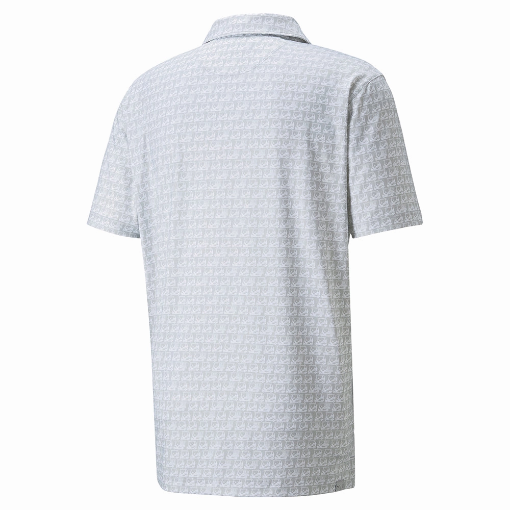 Puma MATTR Carts Polo Shirt - High Rise/Bright White Seasonal Casual